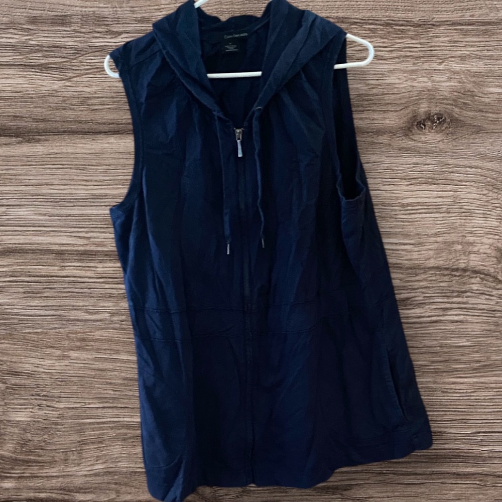 Calvin Klein Navy Blue Vest 1X